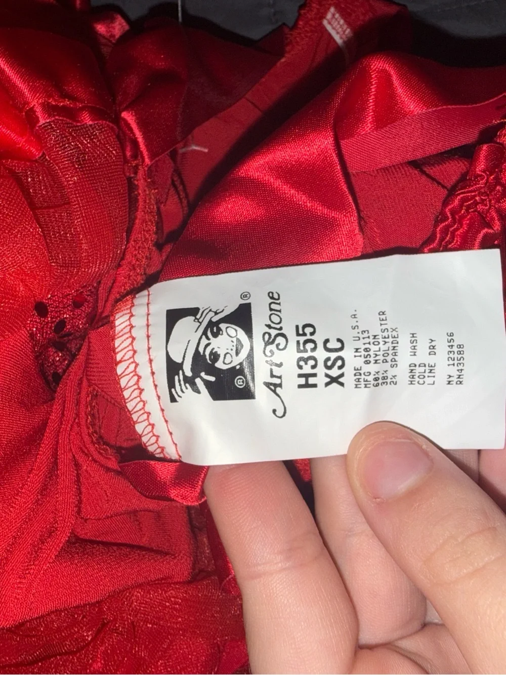 Red Sequin Ruffle Halter Dance Tutu for Kids